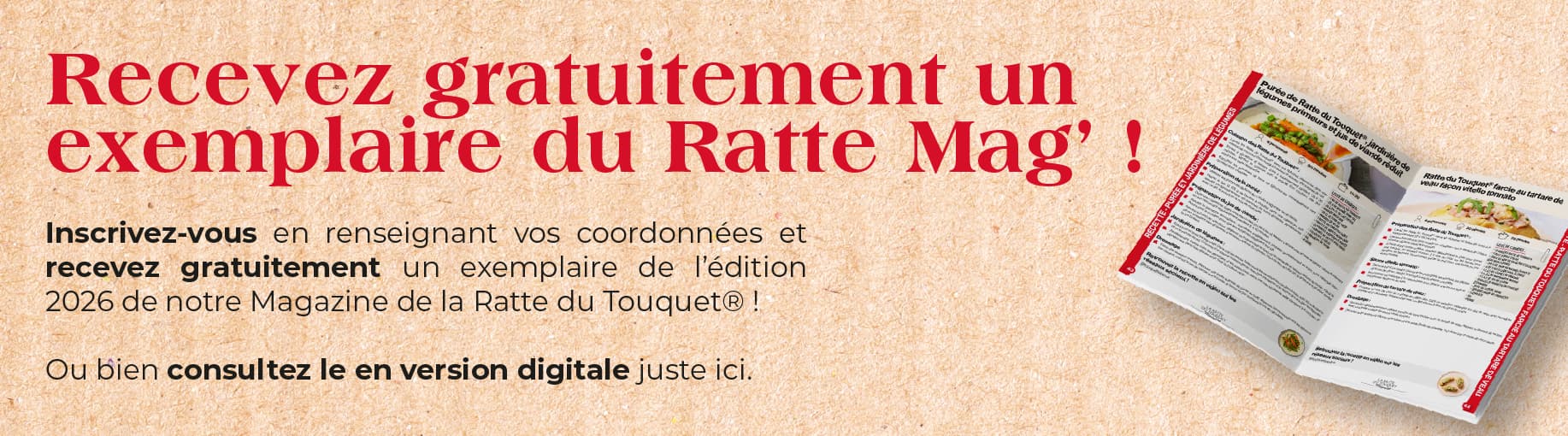 Découvrez le Ratte Mag 2026